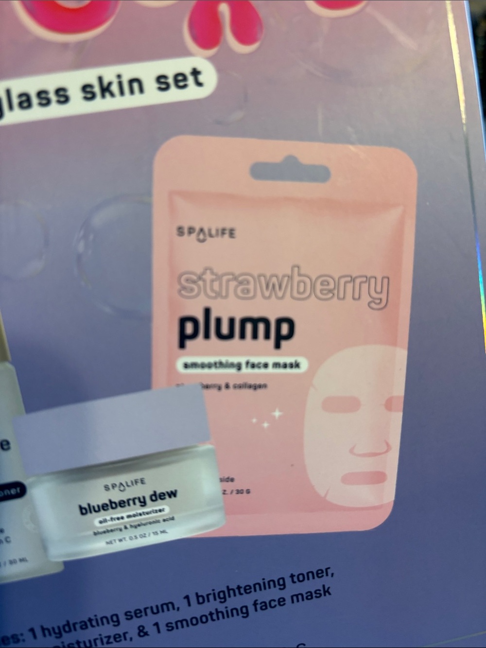 Alife Glow Goals 4-Piece Glass Skin Set - Pink - Picture 4 of 6